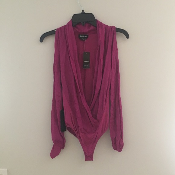 bebe Tops - !! SOLD !! NWT Bebe bodysuit